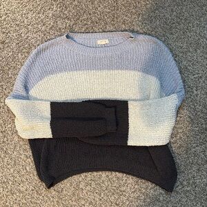 Debut Colorblock Crew Neck Sweater